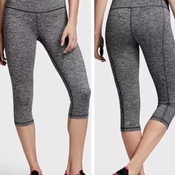 Victoria’s Secret VSX Sexy Sport KNOCKOUT Crop LEGGINGS S - Picture 5 of 11